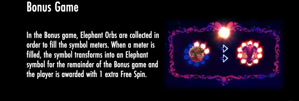 Big win animation with expanding symbols in the mystical slot game